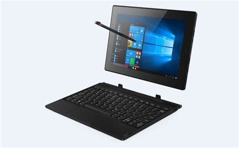 lenovo tablet mit tastatur und stift